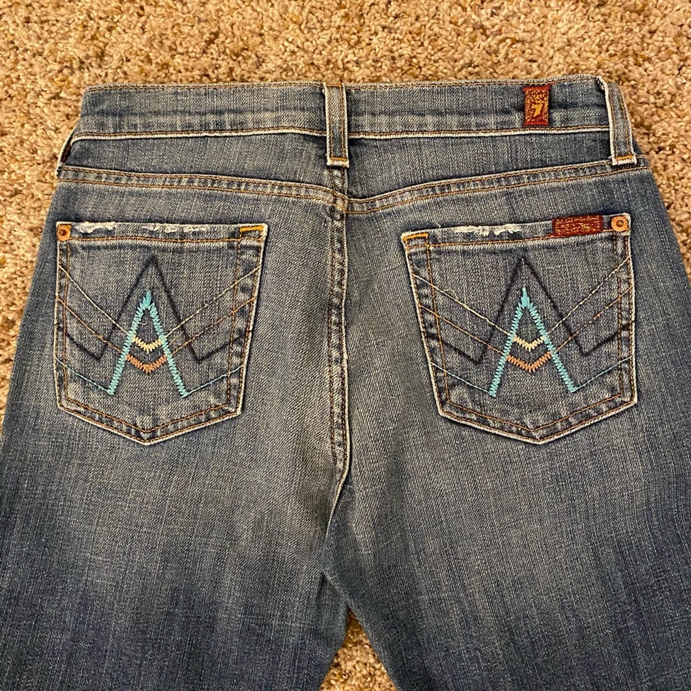 7 For All Mankind Kids Size 14 A Pocket Jeans